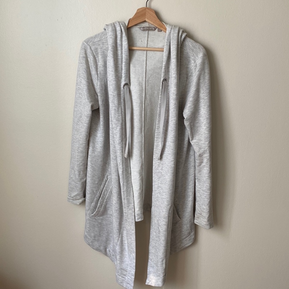 Athleta Longline Vista Wrap Sweater